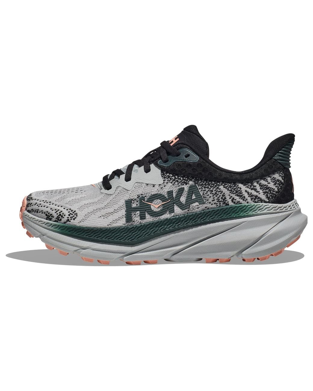 Hoka One One Gray (Wmns) Challenger Atr 7 'Harbor Mist Spruce'