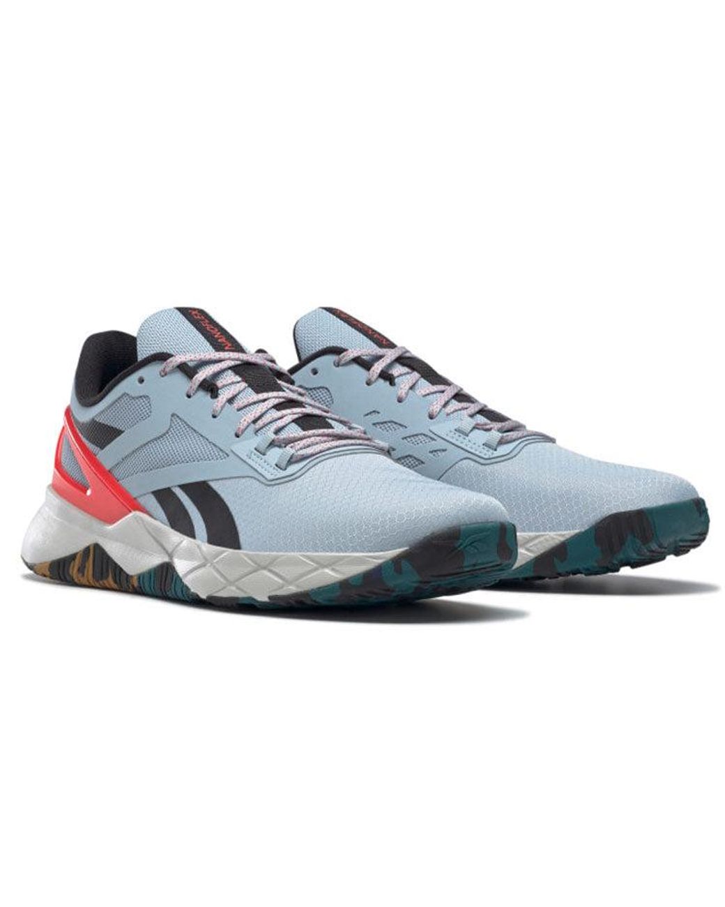 Reebok Blue Nanoflex Tr 'Gable Cherry Camo' for men