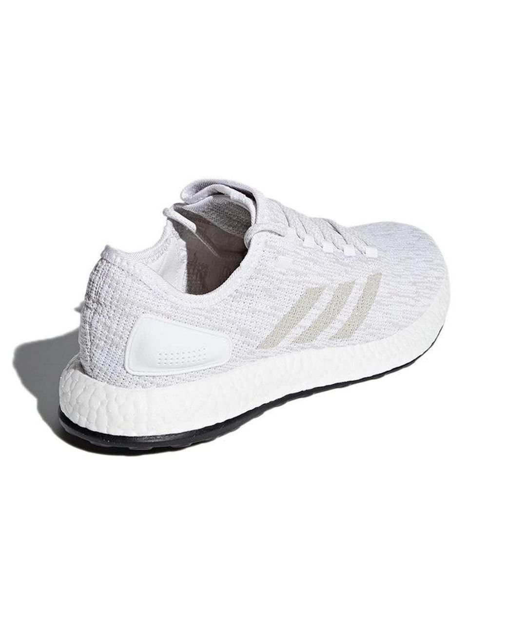 Adidas White Pureboost 'Cloud' for men