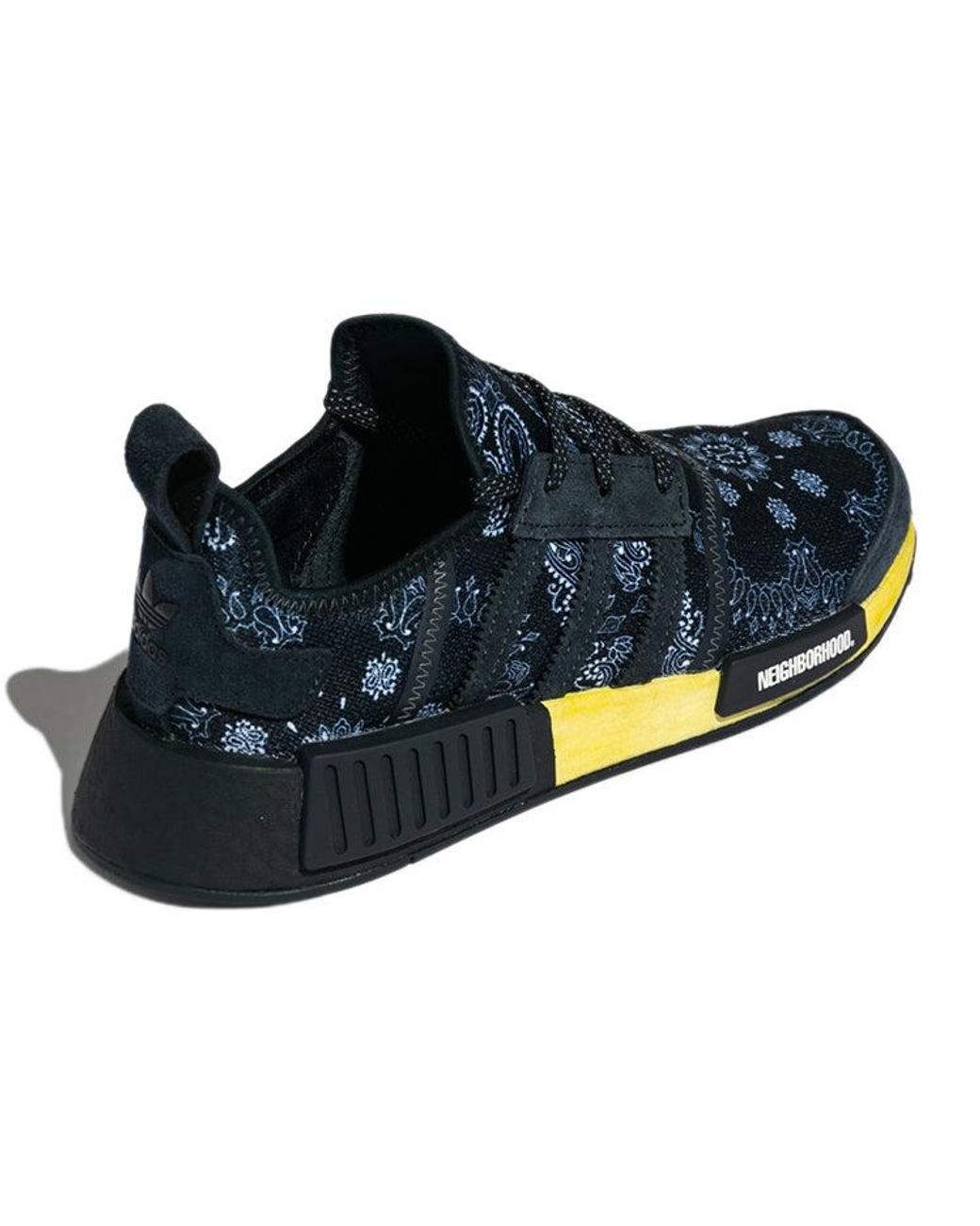 Adidas Blue Neighborhood X Nmd_R1 Paisley Bandana' for men