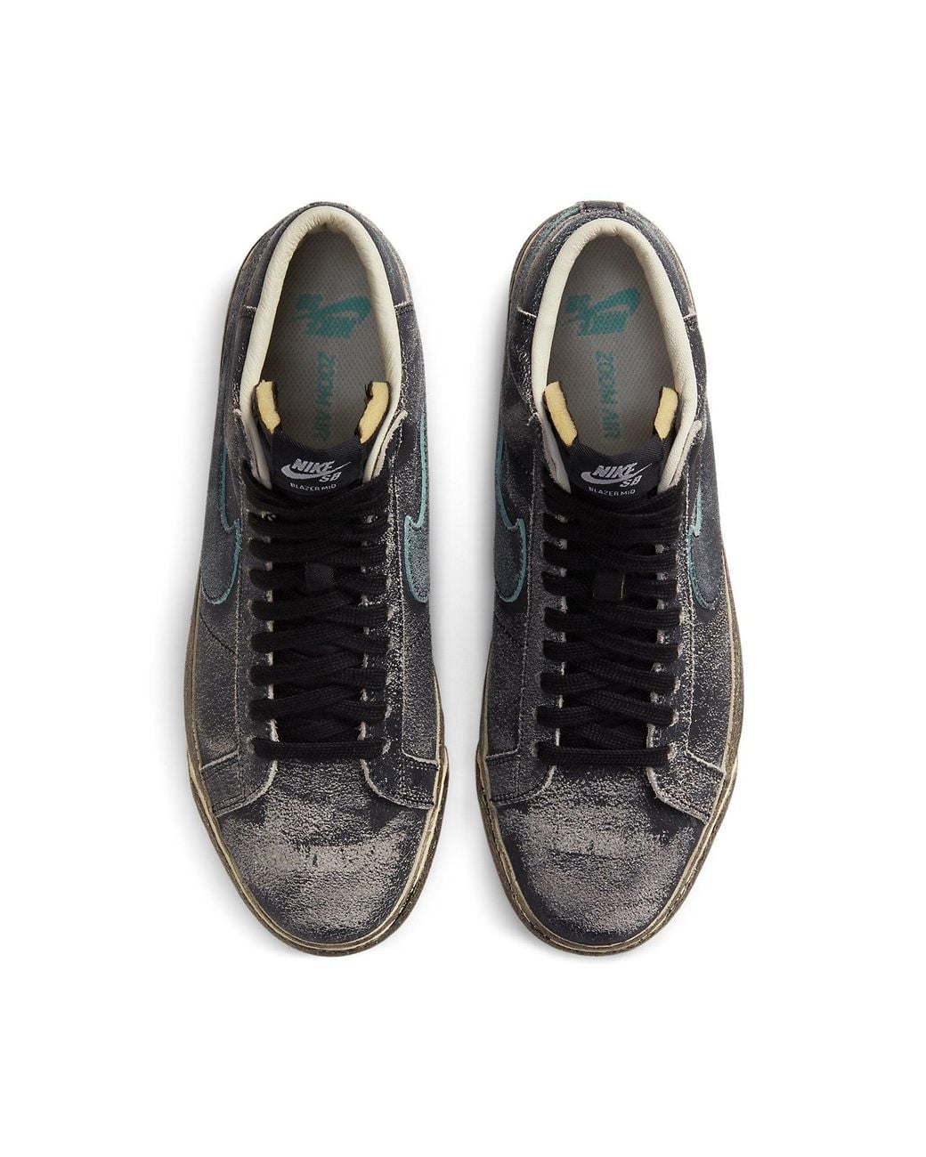 Nike Black Zoom Blazer Mid Premium Sb 'Faded' for men