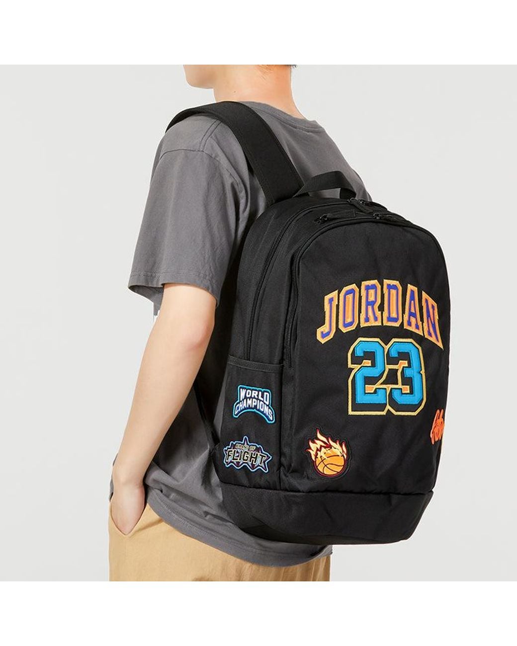 Nike Black Patch Backpack