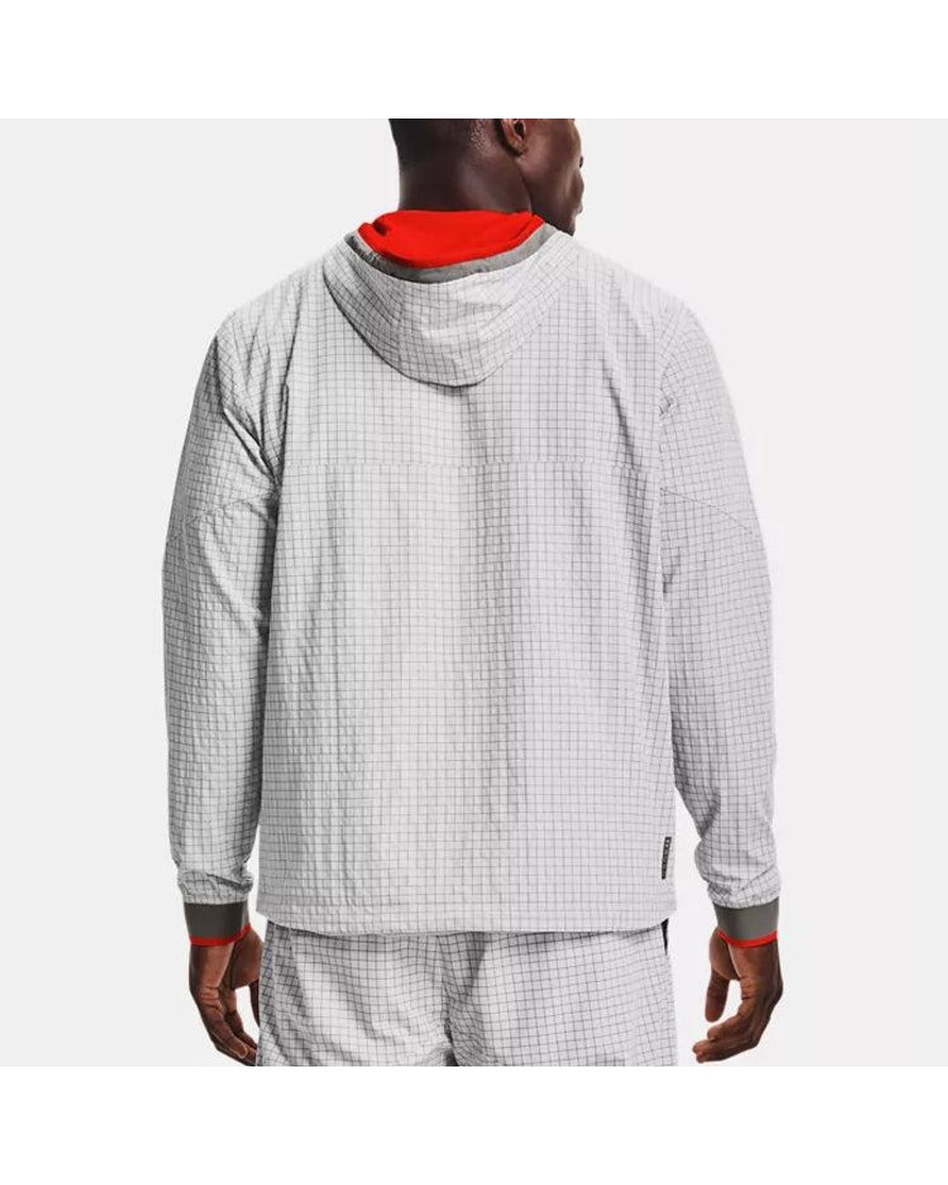 Under Armour Gray Rush Legacy Jacket for men