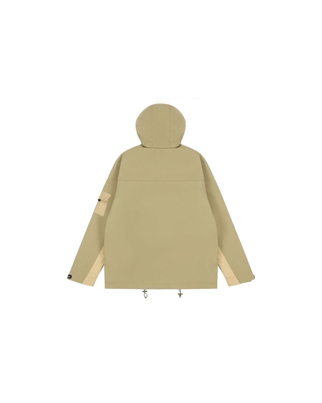 New Balance Green Multiple Pockets Woven Hooded Jacket for men