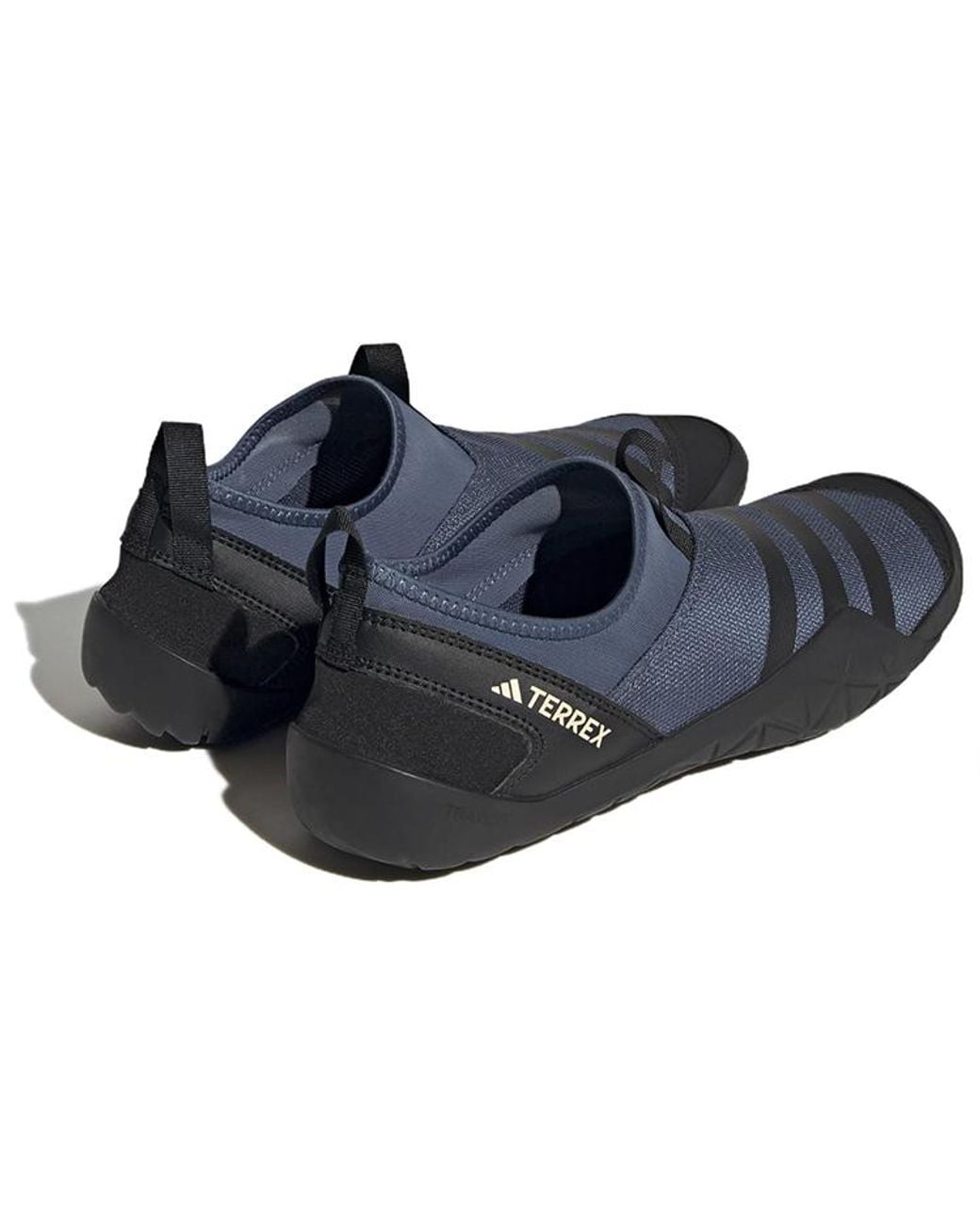 Adidas Blue Terrex Jawpaw Slip-On Heat.Rdy Water Shoes 'Wonder Steel' for men
