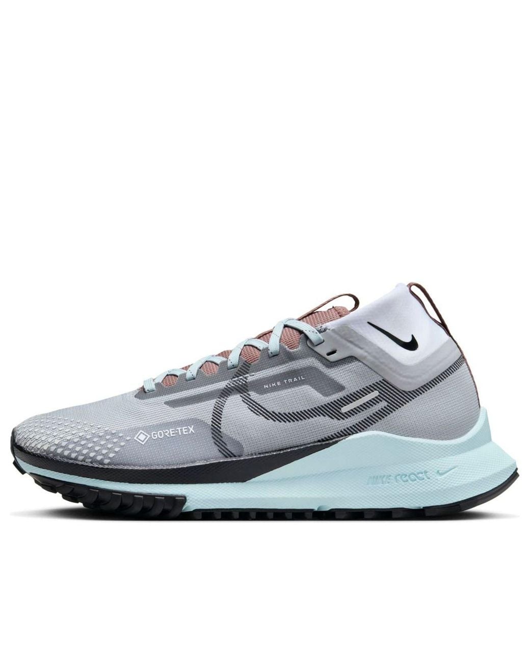 Nike Blue (Wmns) React Pegasus Trail 4 Gtx 'Light Smoke Glacier'