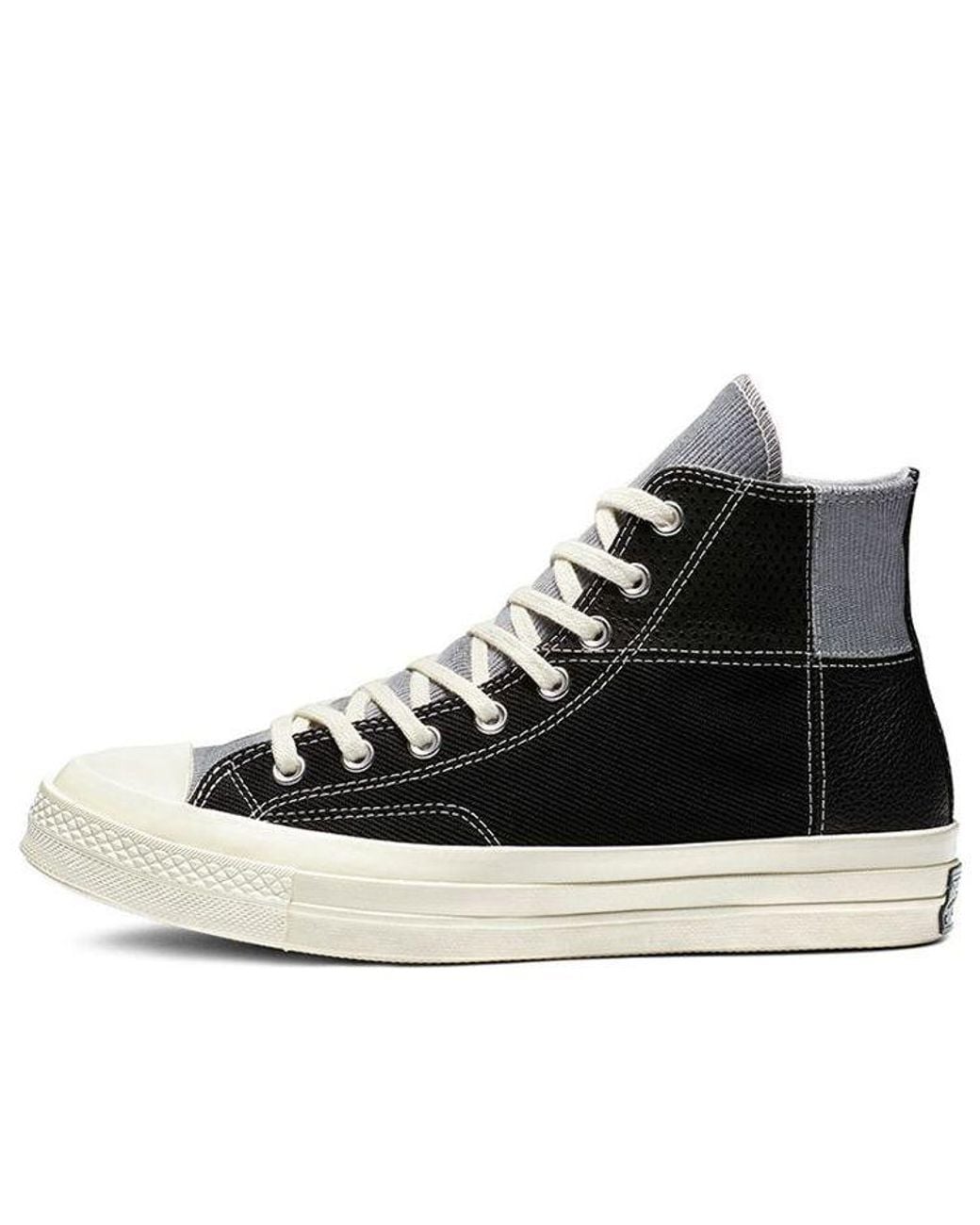 Converse Black Chuck 70 Mixed Material Hi Egret' for men