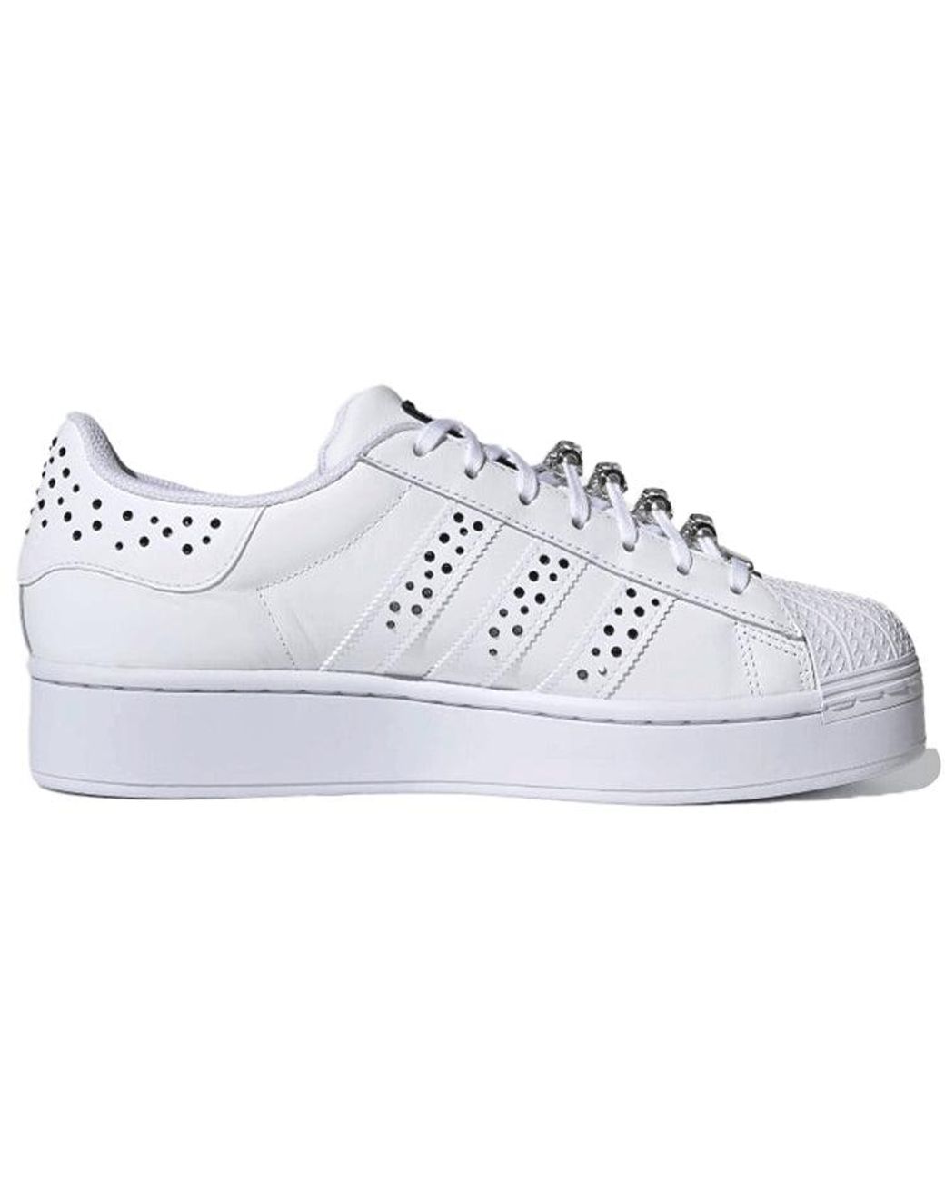 Adidas White (Wmns) Swarovski X Superstar Bold 'Cloud'