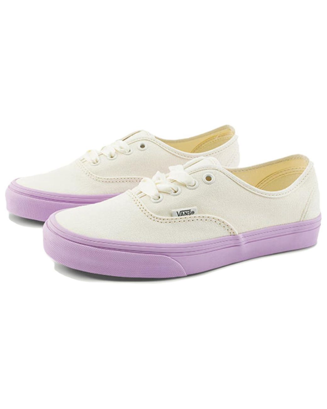 Vans Pink Authentic Canvas Shoes 'Canvas Marshmallow' for men
