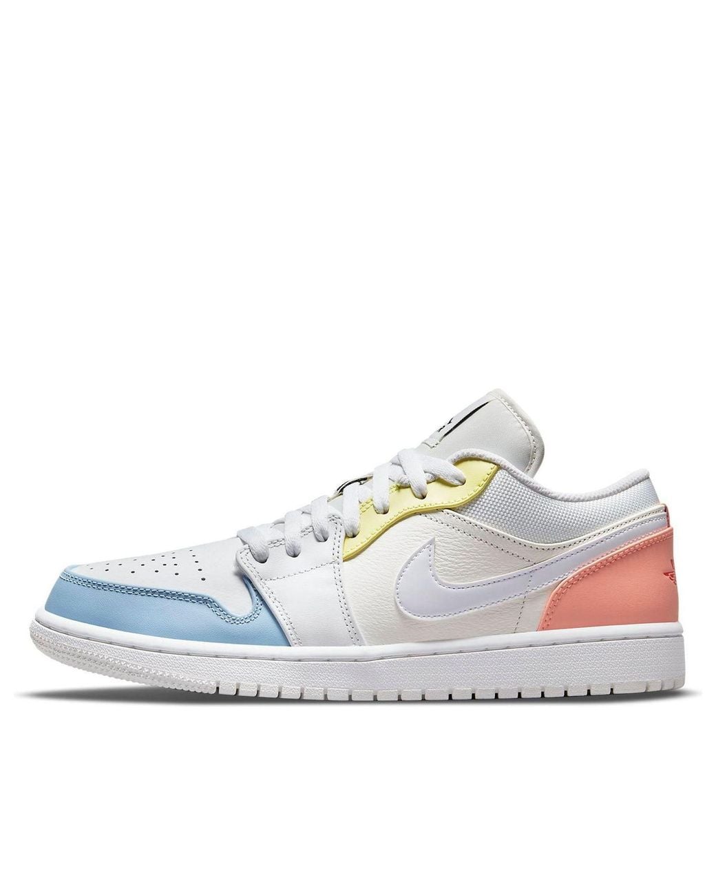 Nike White Jordan 1 Low To My First Coach for men