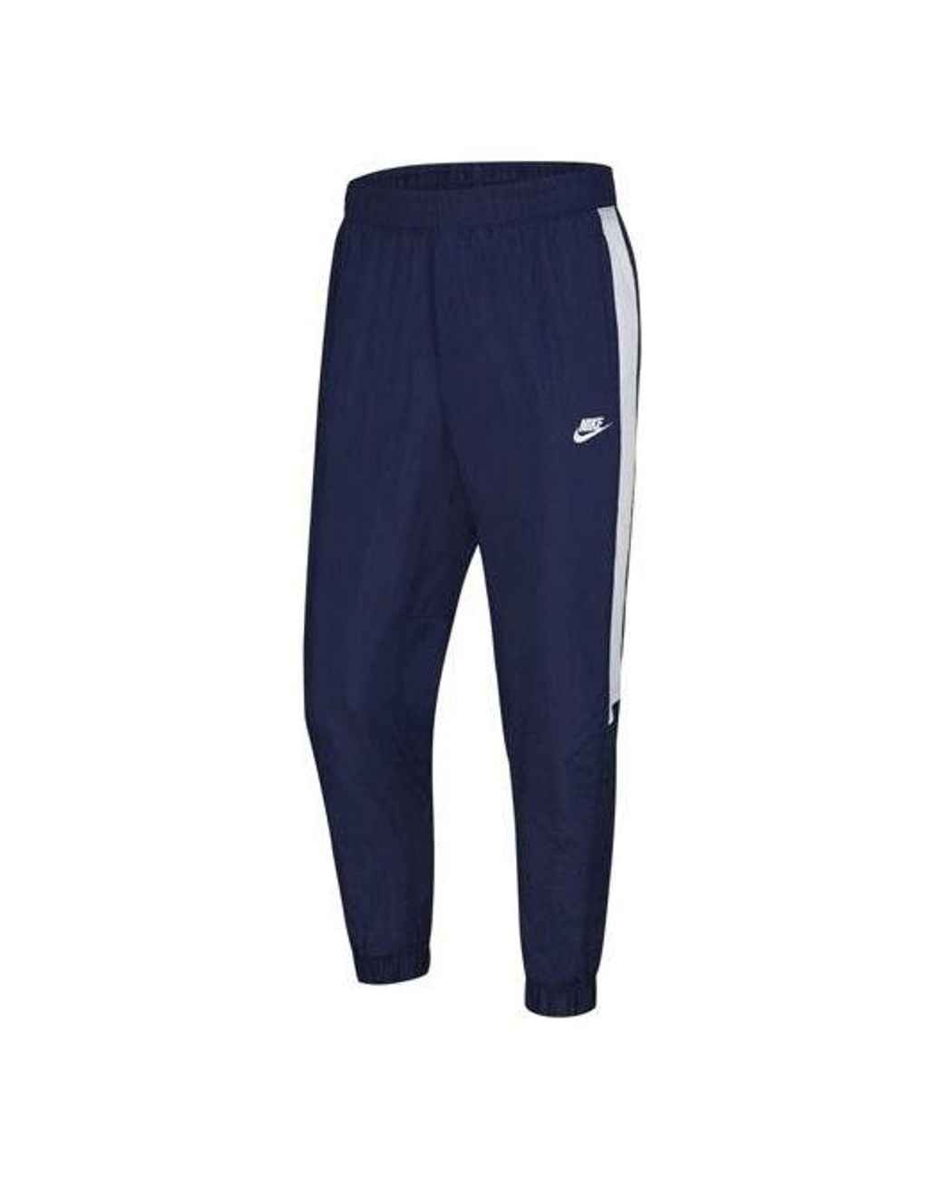 Nike Blue Sportswear Woven Long Pants for men