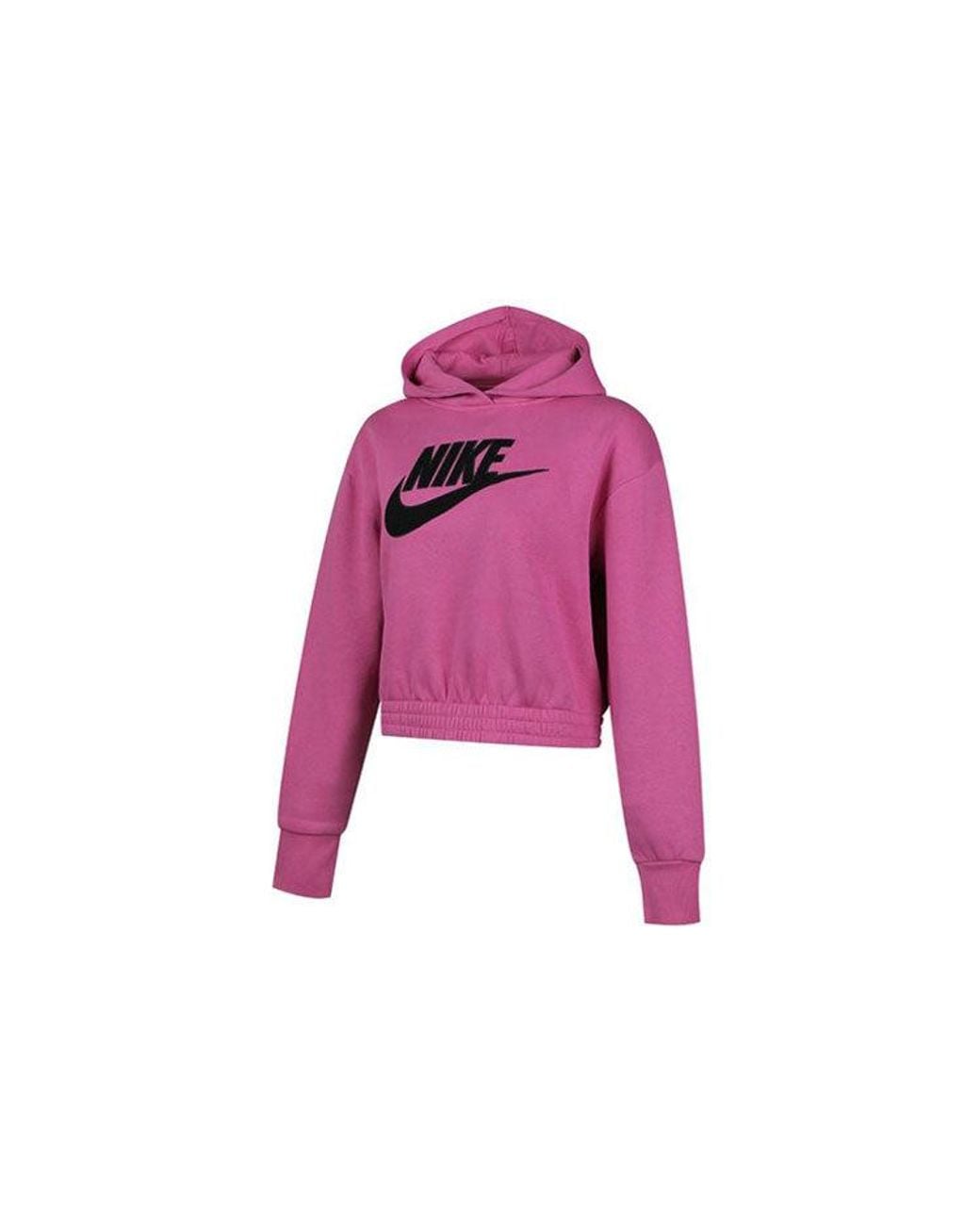 Nike Pink (Wmns) Sportswear Logo Printing Hoodie