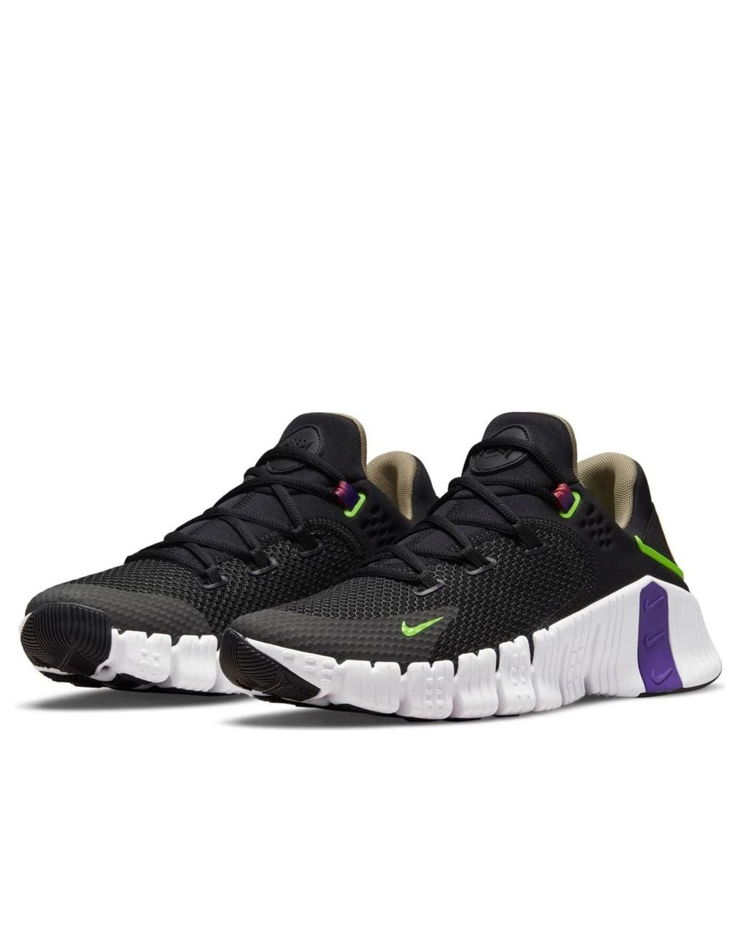 Nike White Free Metcon 4 Electric' for men