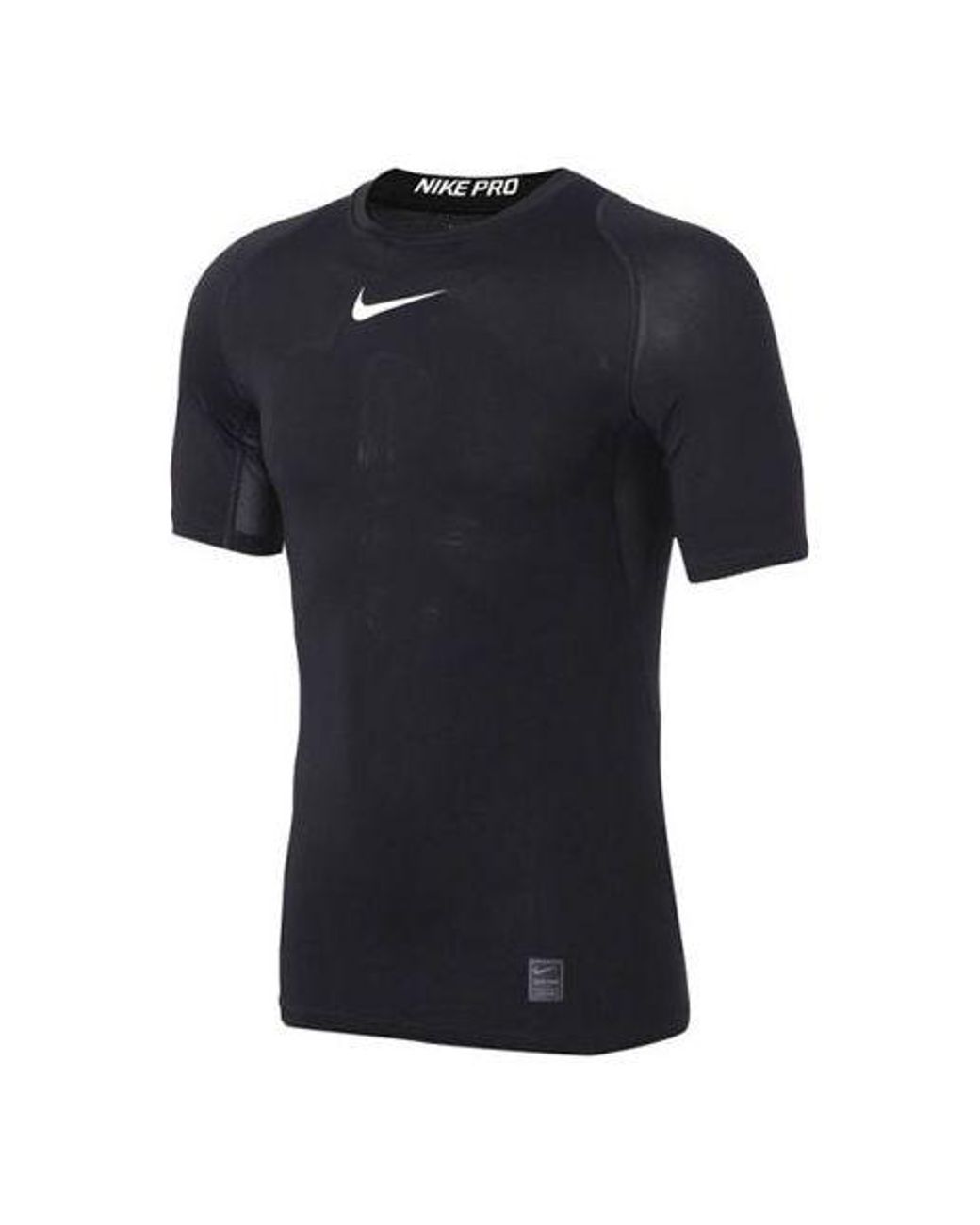 Nike Black Pro Quick Dry Training Sports Short Sleeve for men