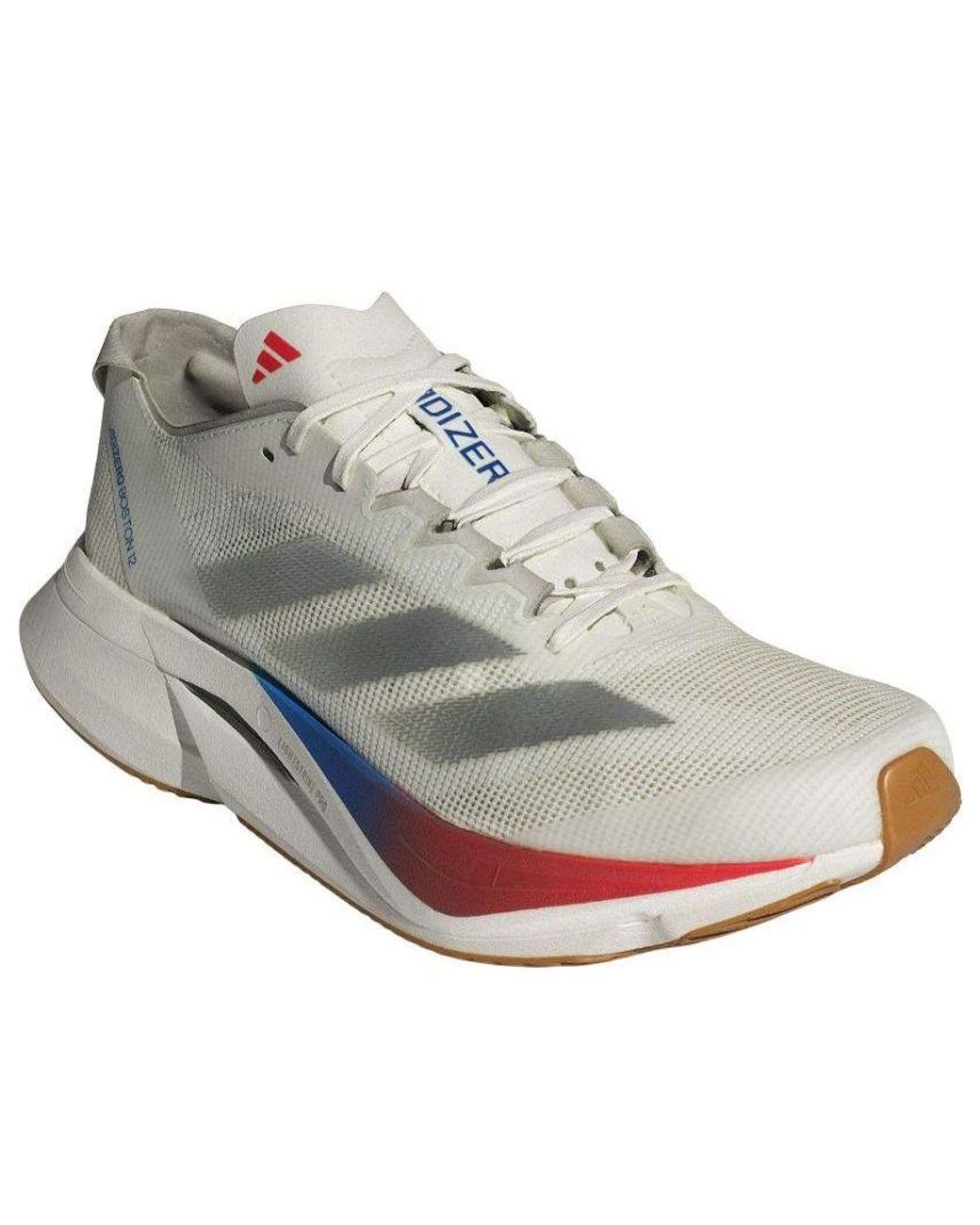 Adidas White (Wmns) Adizero Boston 12 'Core Matte Pure Ruby'