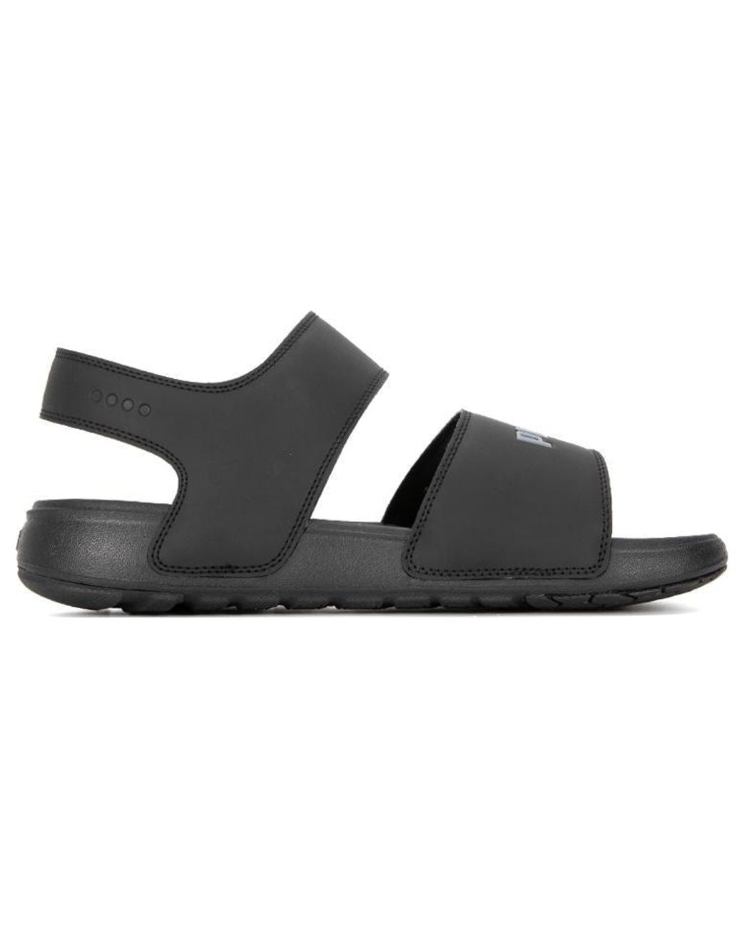 PUMA Black Softride Sandal Pure Tile' for men