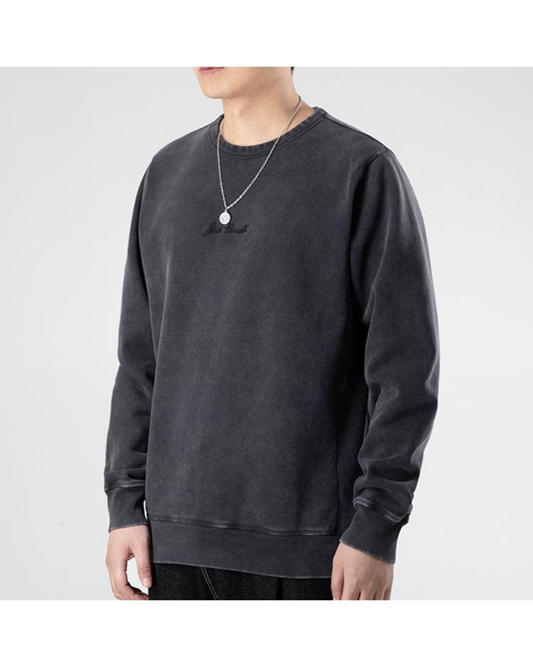 Converse Blue Jack Purcell Pullover Crewneck Sweatshirt for men