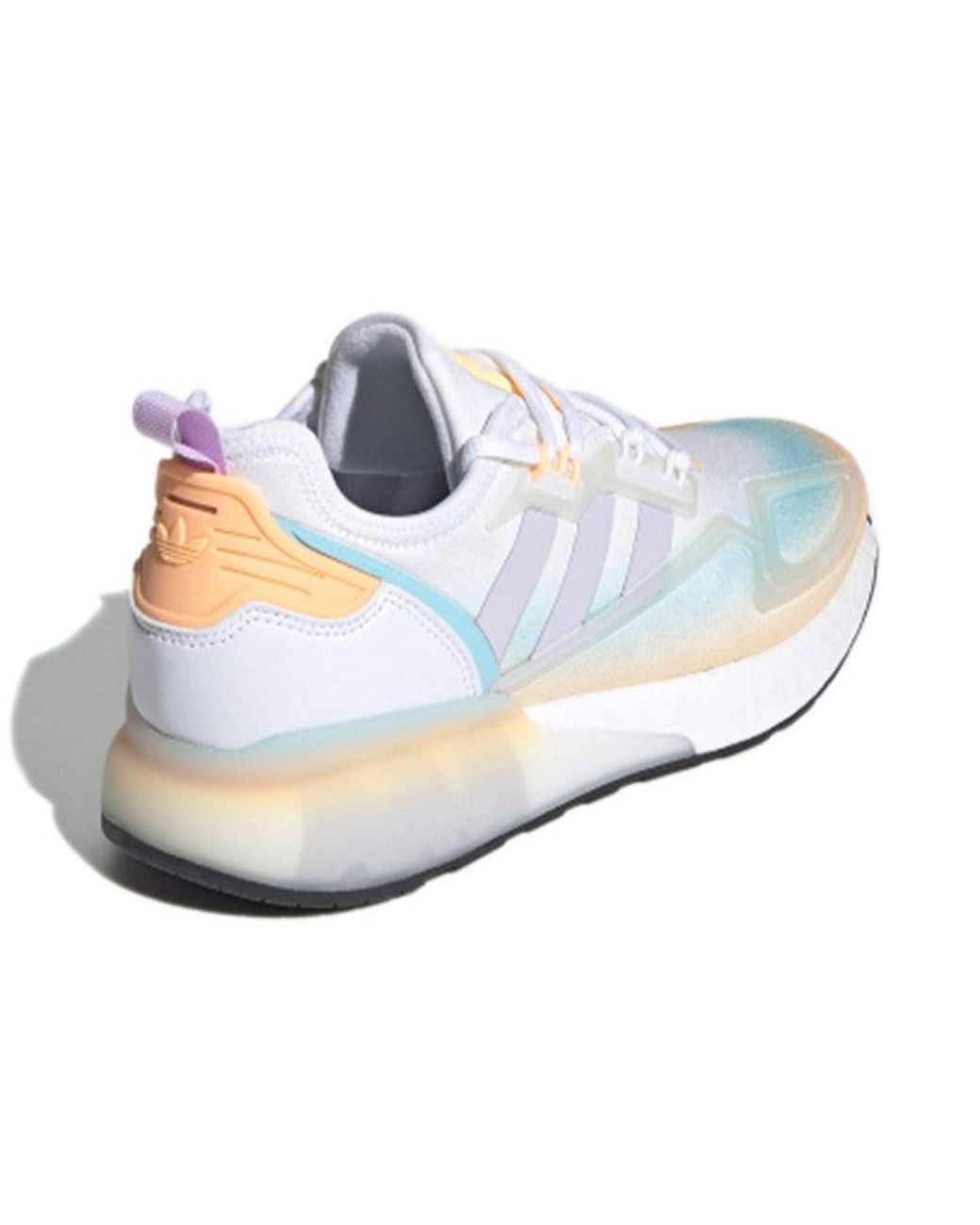 Adidas White (Wmns) Zx 2K Boost 'Space Race'