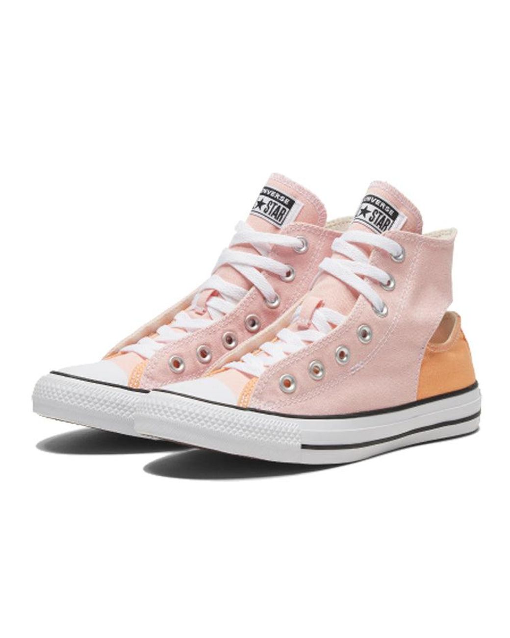 Converse Pink Chuck Taylor All Star Twisted Upper for men