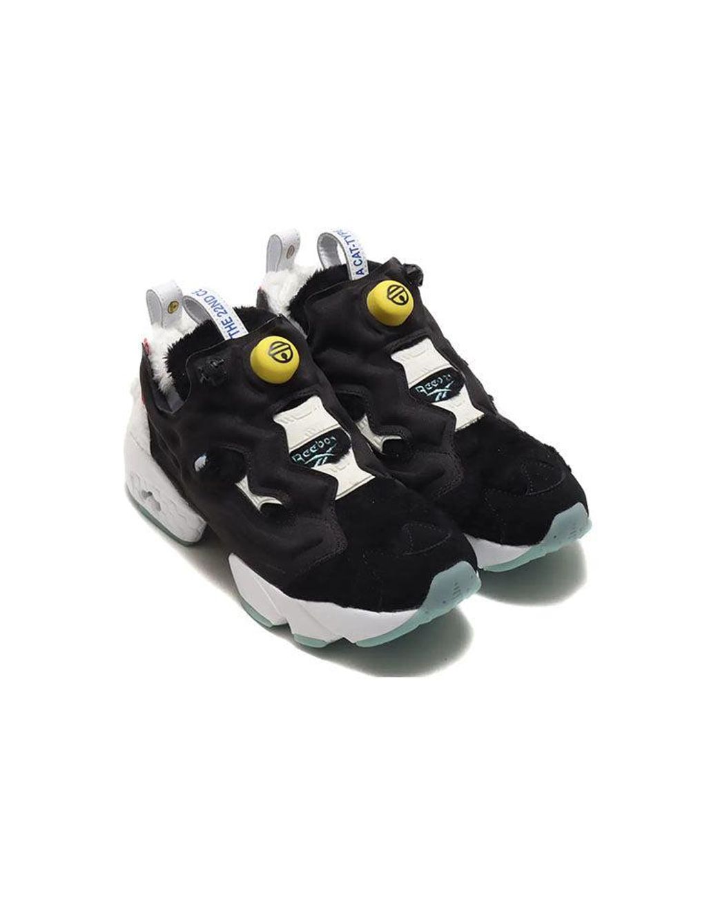 Reebok Black Atmos X Instapump Fury Og 'Doraemon for men