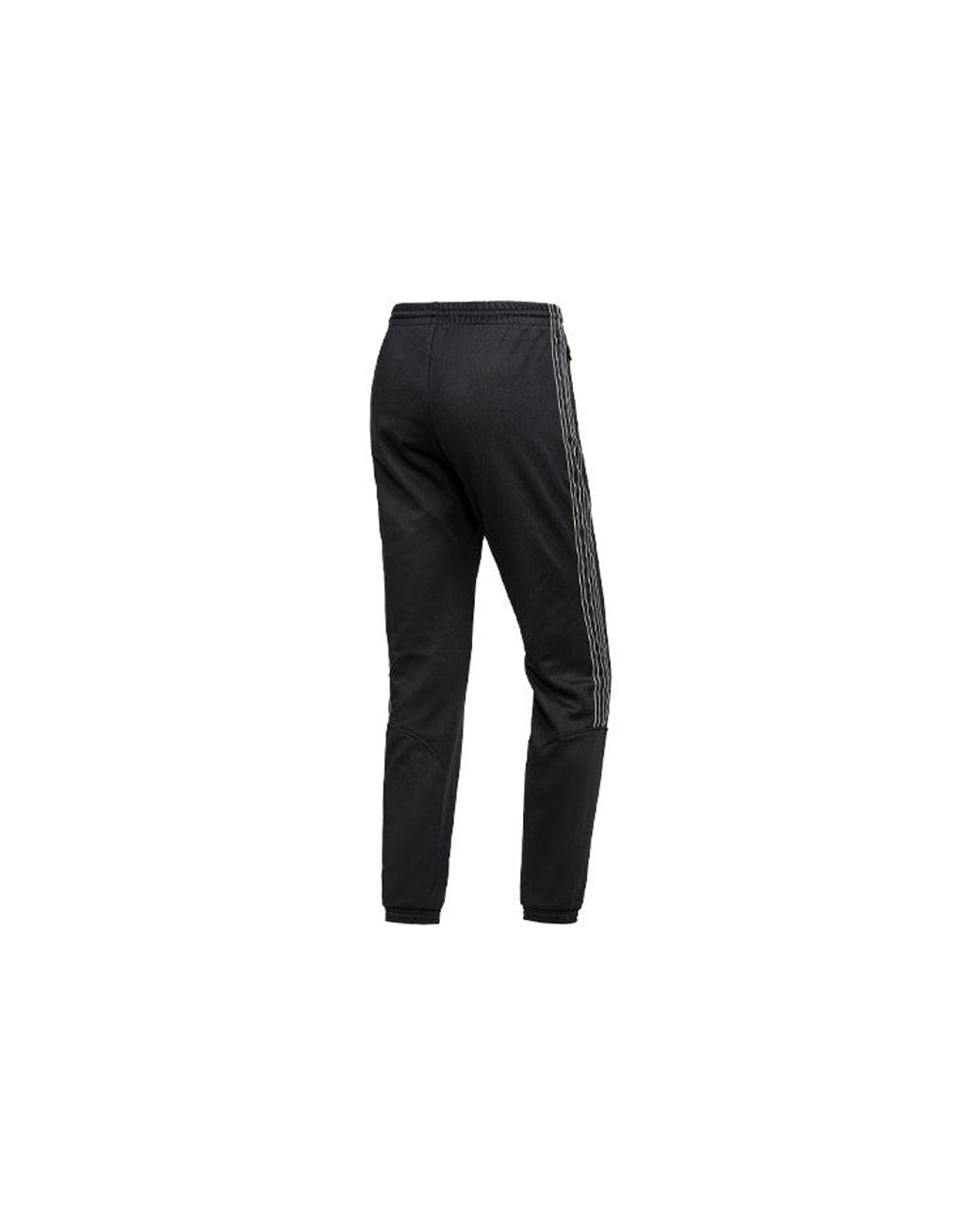 Adidas Black Originals Sprt Poly Tp Stripe Sports Long Pant for men