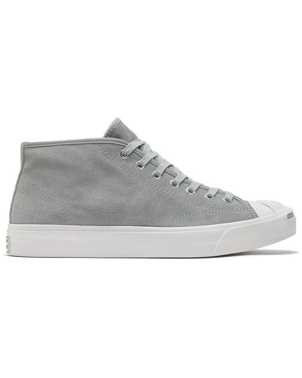 Converse Gray Jack Purcell Mid 'Ash Stone' for men