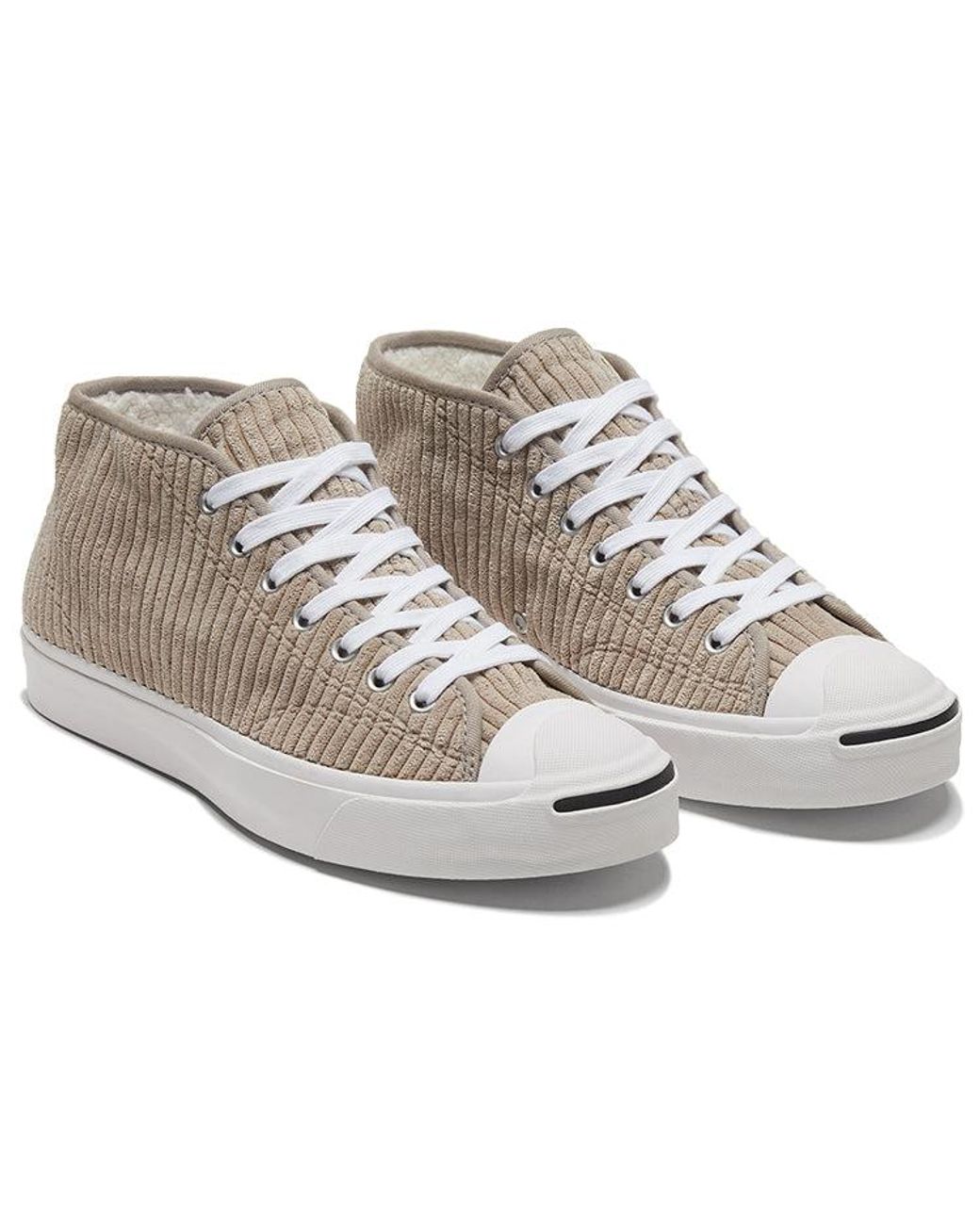 Converse Green Jack Purcell Mid Corduroy' for men