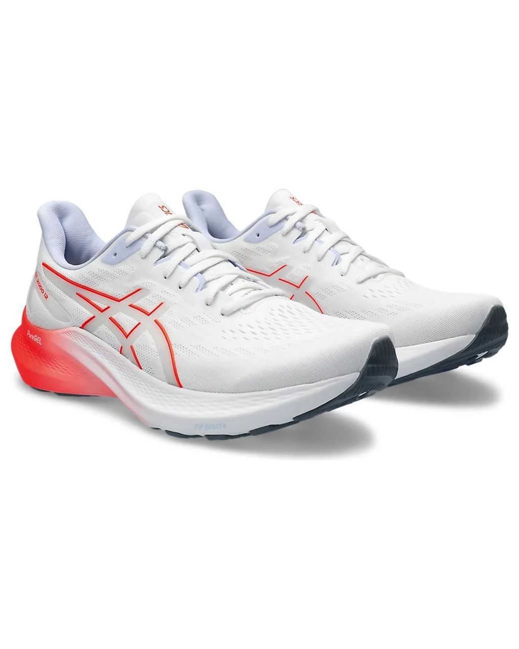 Asics White Gt-2000 12 Sunrise' for men