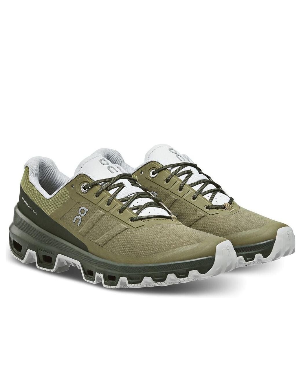 On Shoes Green Cloudventure Fir' for men