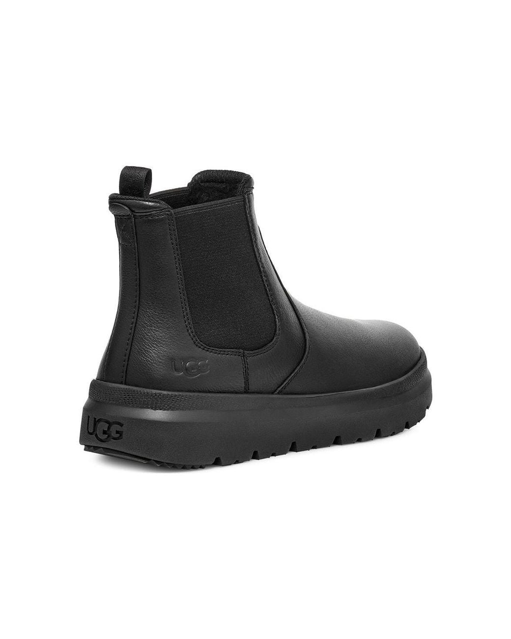 Ugg Black Burleigh Chelsea Boot for men