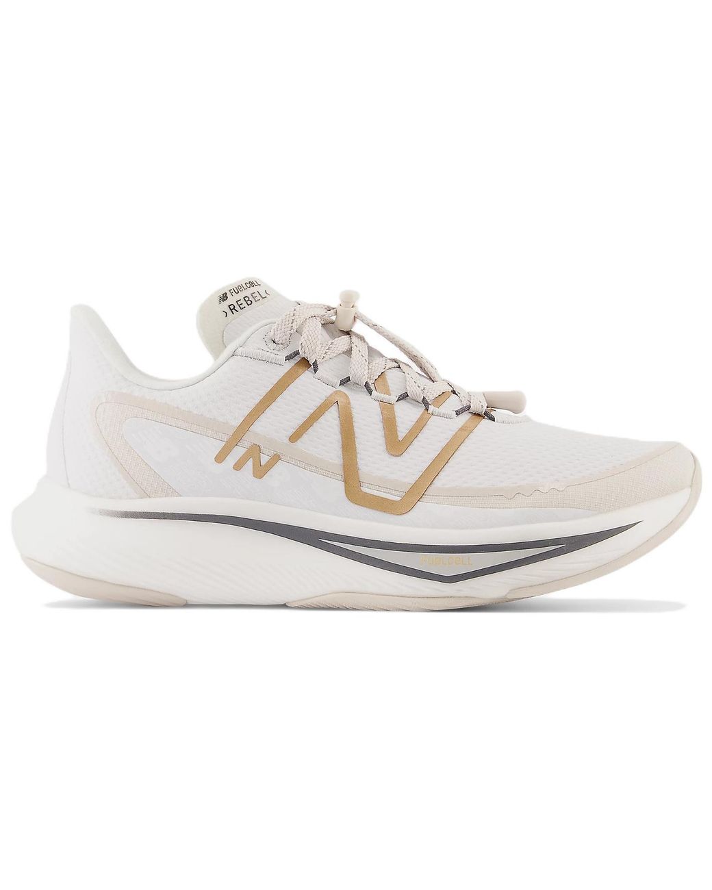 New Balance White (Wmns) Fuelcell Rebel V3 Permafrost 'Moonbeam'