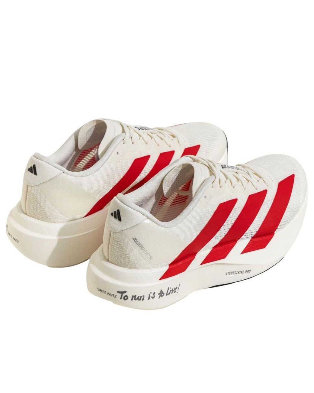 Adidas Red Adizero Evo Sl for men
