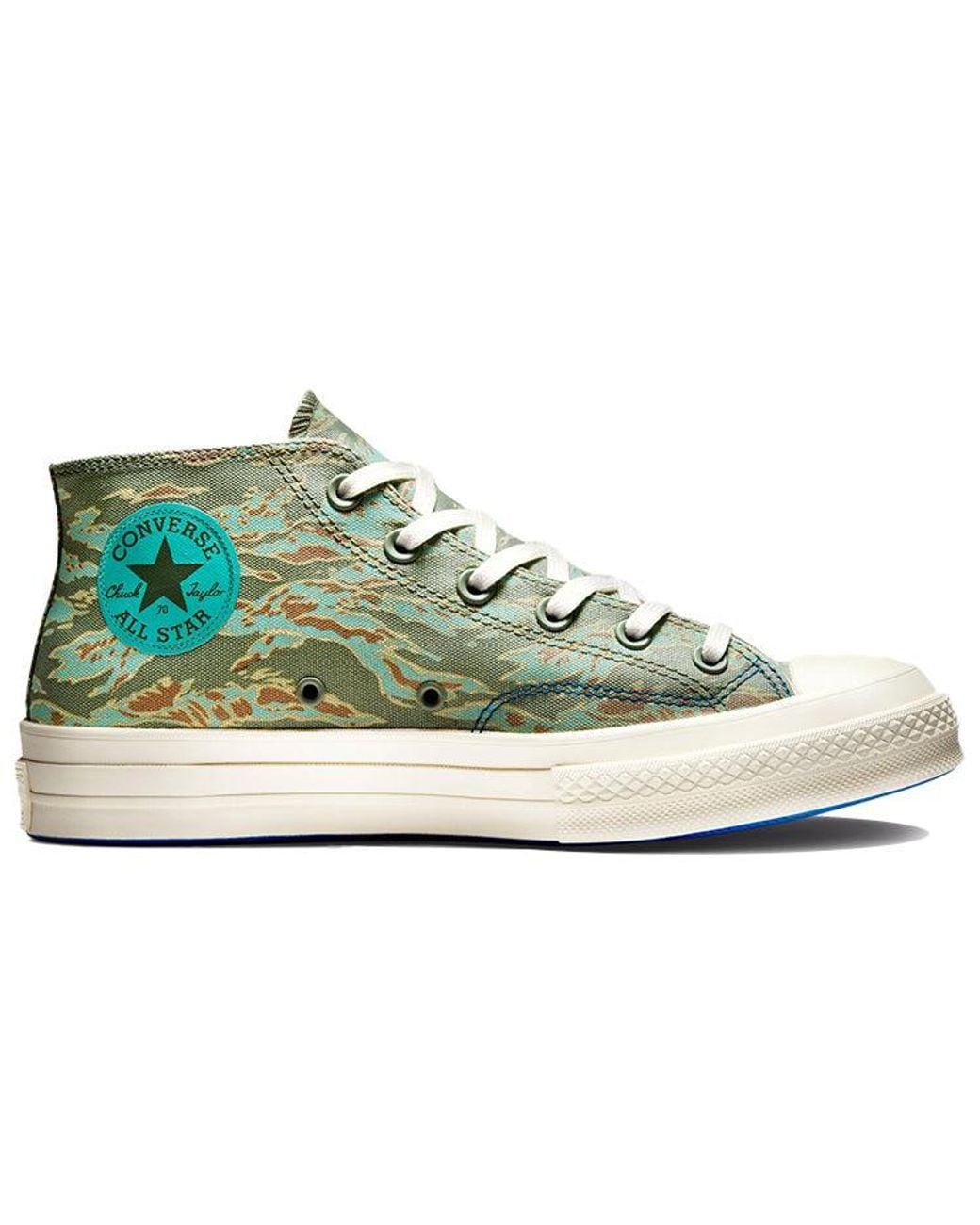 Converse Green Undefeated X Half Chuck 70 Mid 'Tiger Camo Print' for men