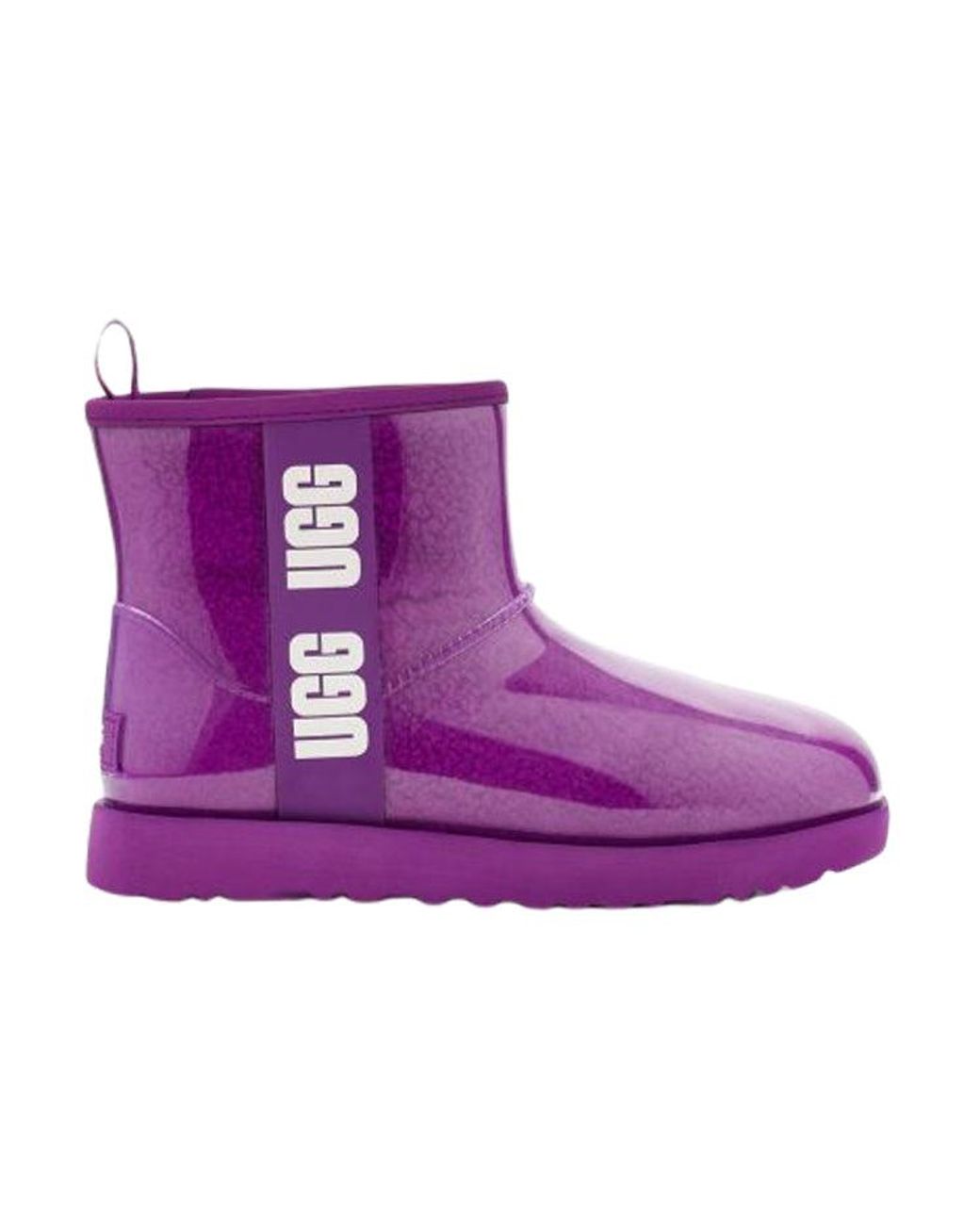 Ugg Purple Classic Clear Mini