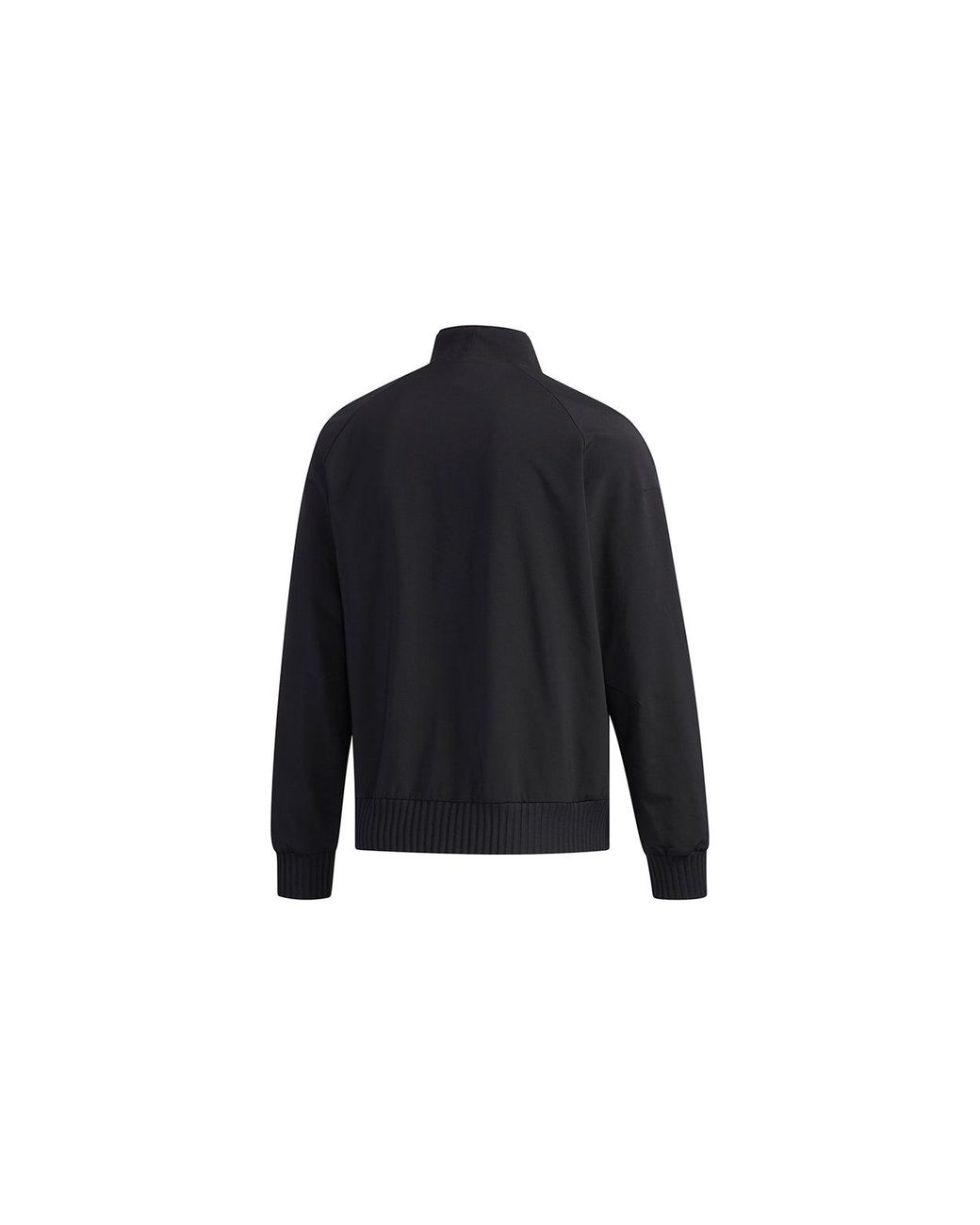 Adidas Blue Wj Jkt Warm Logo Print Sport Shuttle Jacket for men