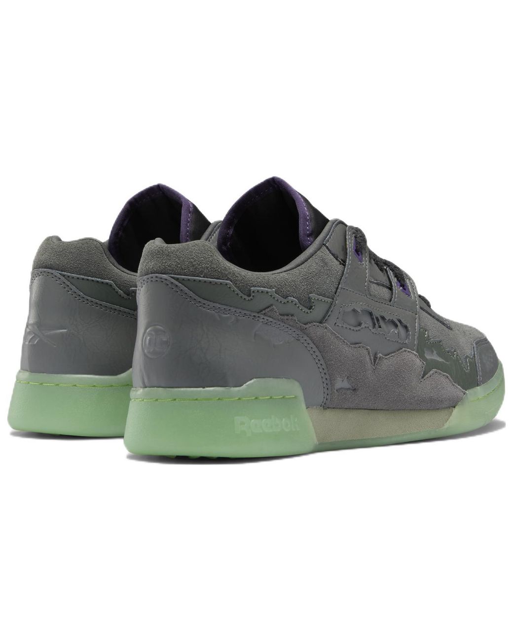 Reebok Gray Dc Workout Plus Shoes 'Essential Free' for men