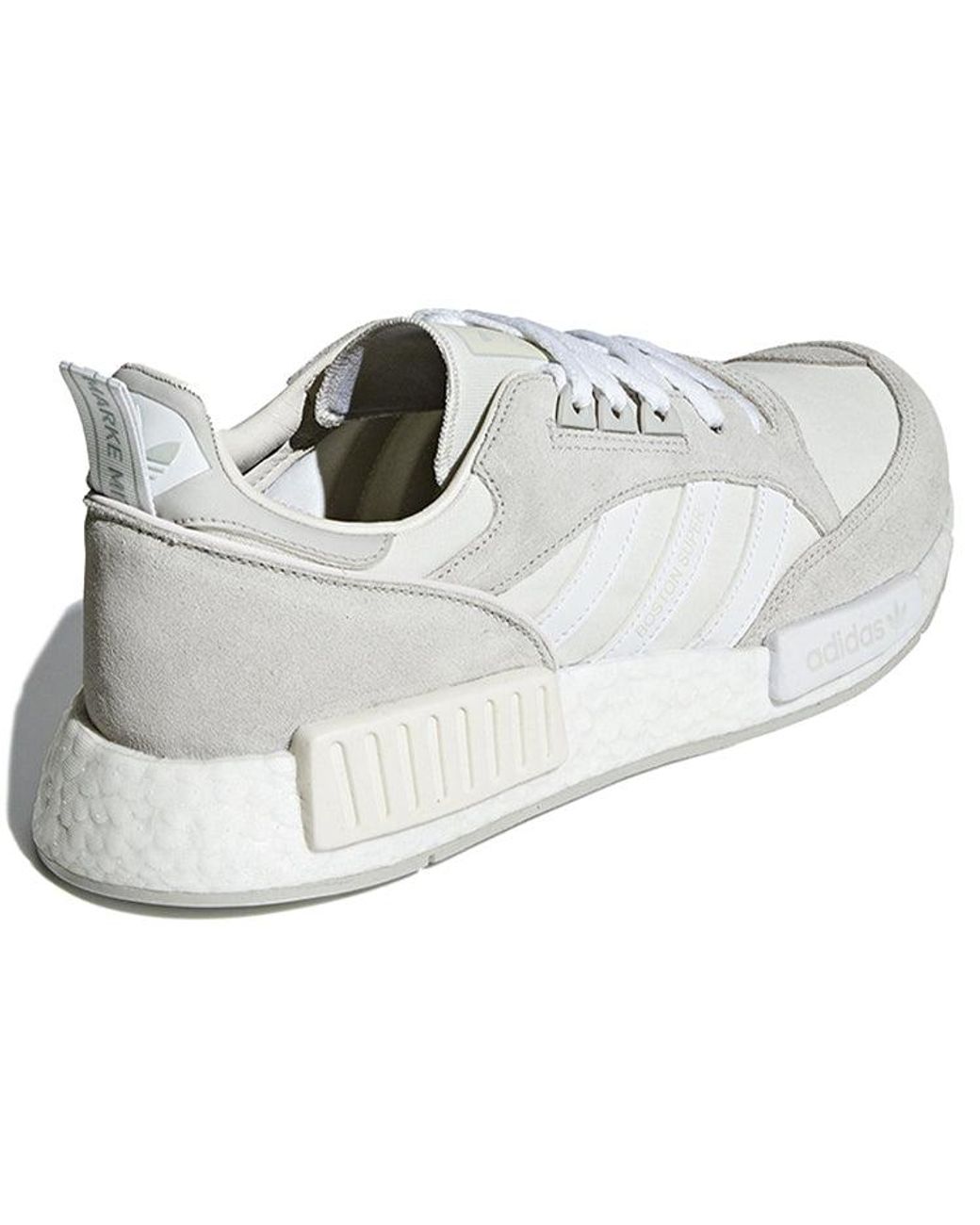 Adidas White Boston Super R1 'Triple' for men