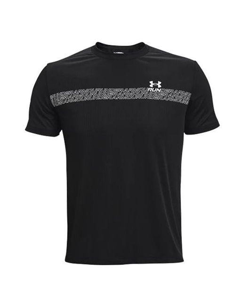 Under Armour Black Speed Stride T-Shirt for men
