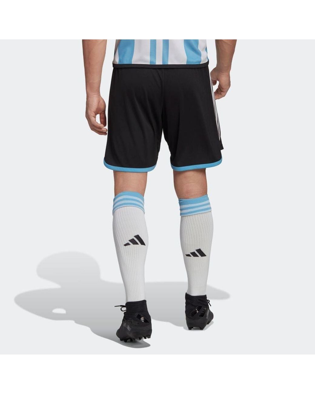 Adidas Black Argentina 22 Home Shorts for men