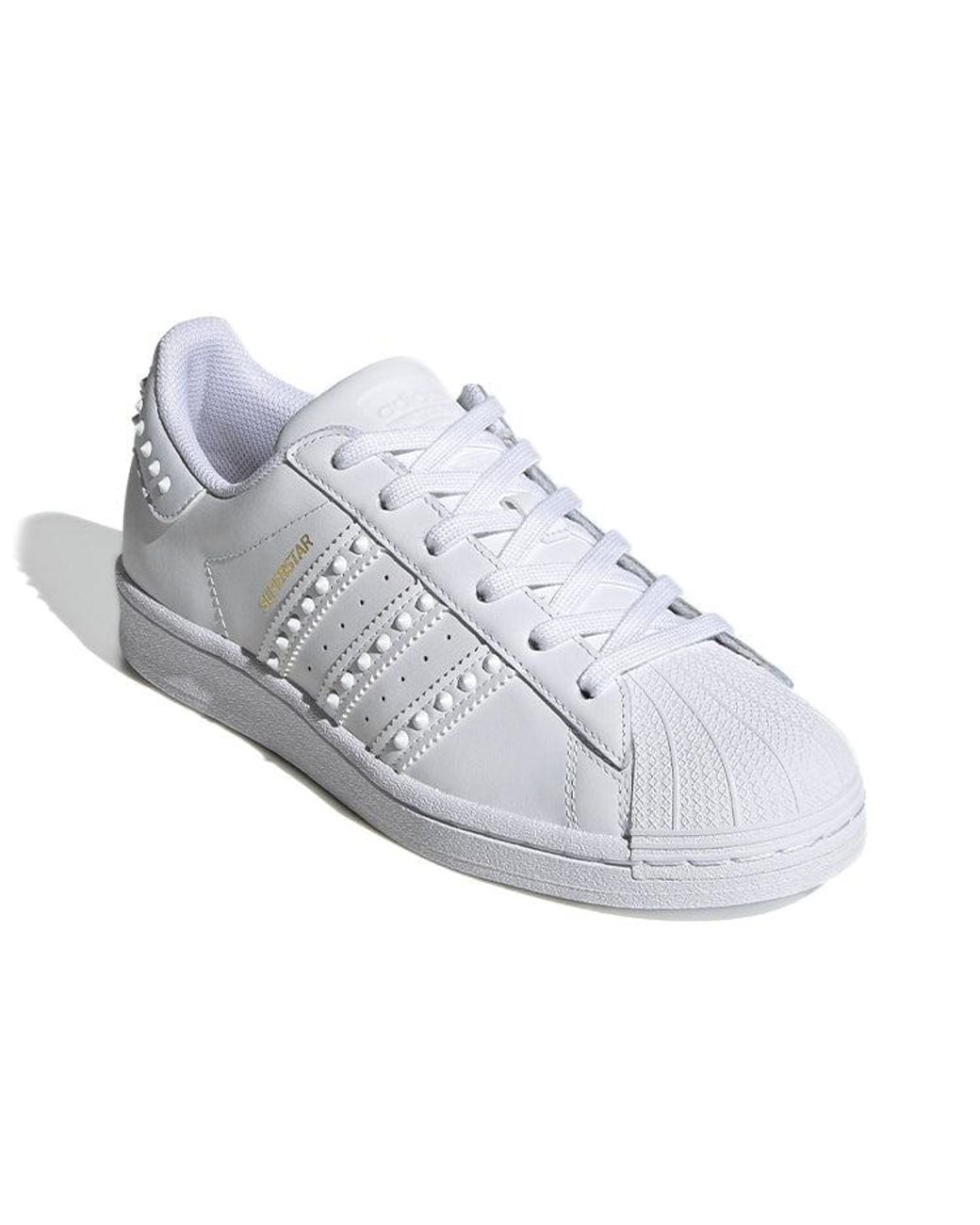 Adidas White (Wmns) Superstar 'Studded Rivets'