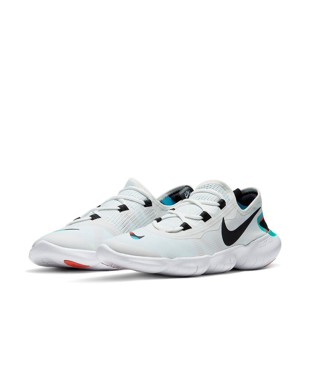 Nike White Free Rn 5.0 2020 'Summit' for men