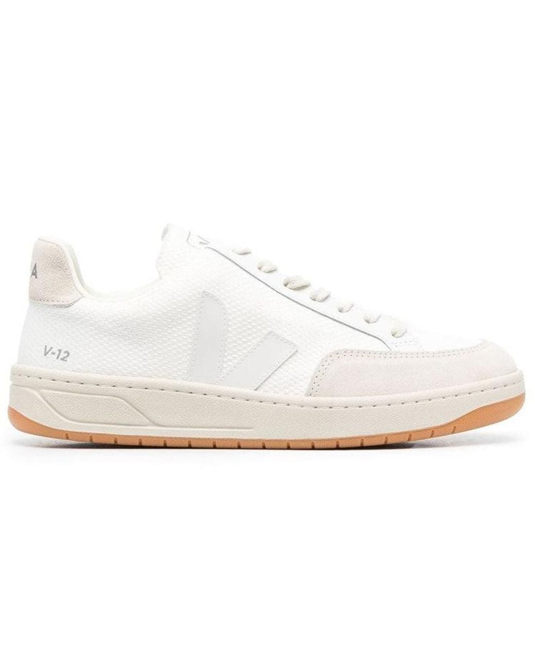 Veja White V-12 B-Mesh Natural'
