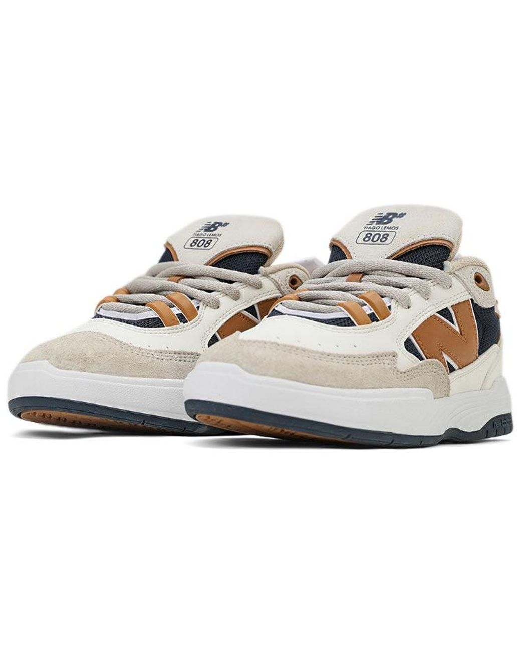 New Balance White Numeric Tiago Lemos 808 for men