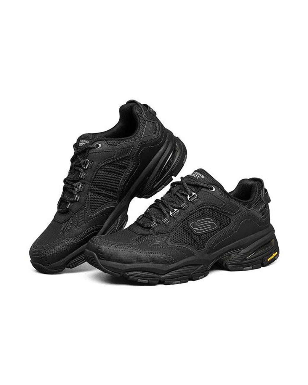 Skechers Black Vigor 3.0 Sneakers for men