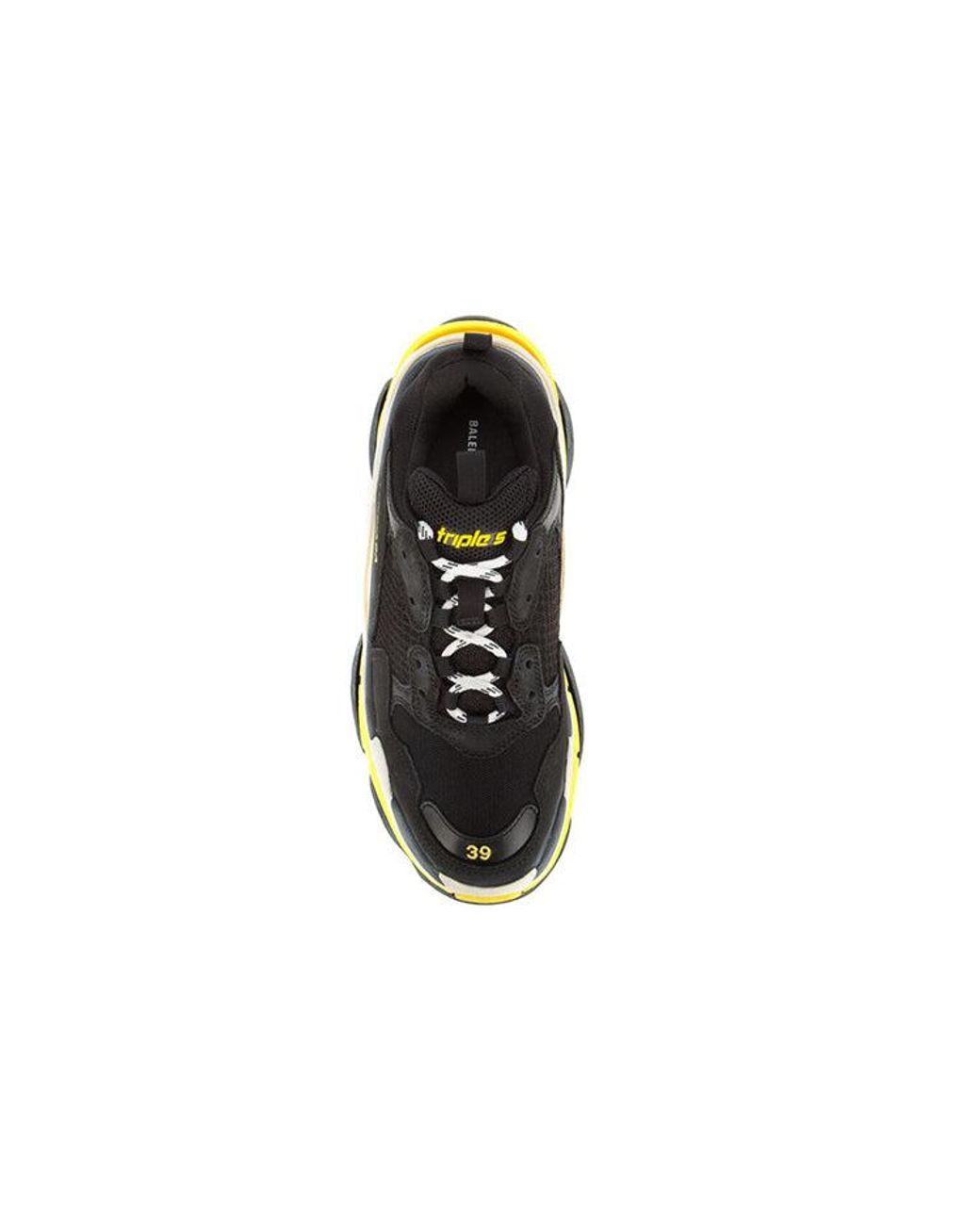Balenciaga Yellow (Wmns) Triple S Daddy Shoes