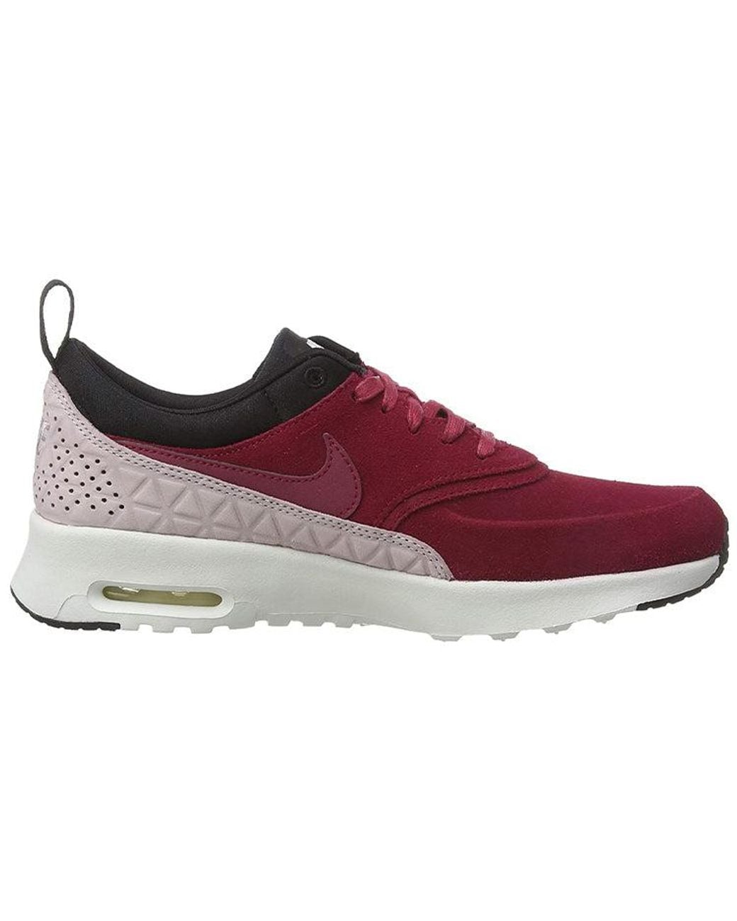 Nike Red (Wmns) Air Max Thea Prm Lth 'Noble'