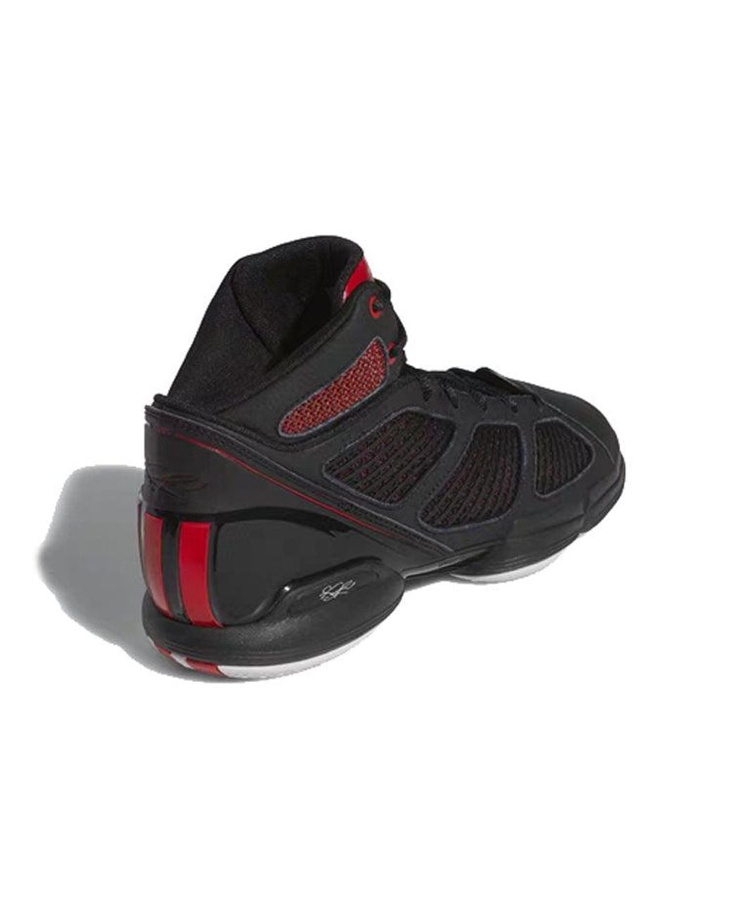 Adidas Black D Rose 1.5 Scarlet' for men