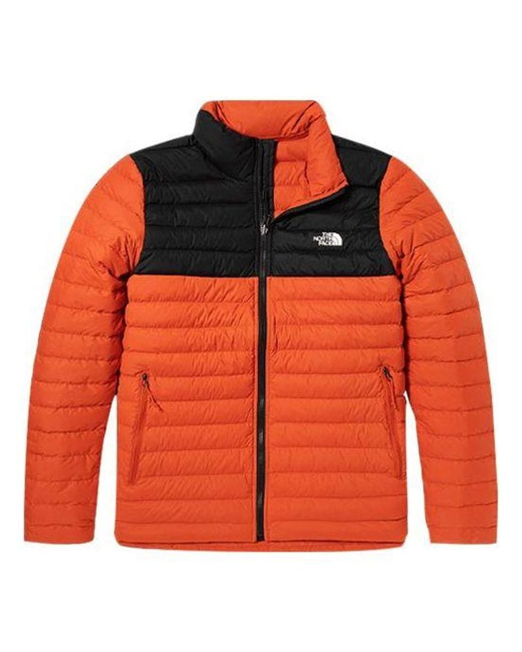 The North Face Orange Nuptse Jacket 700 for men