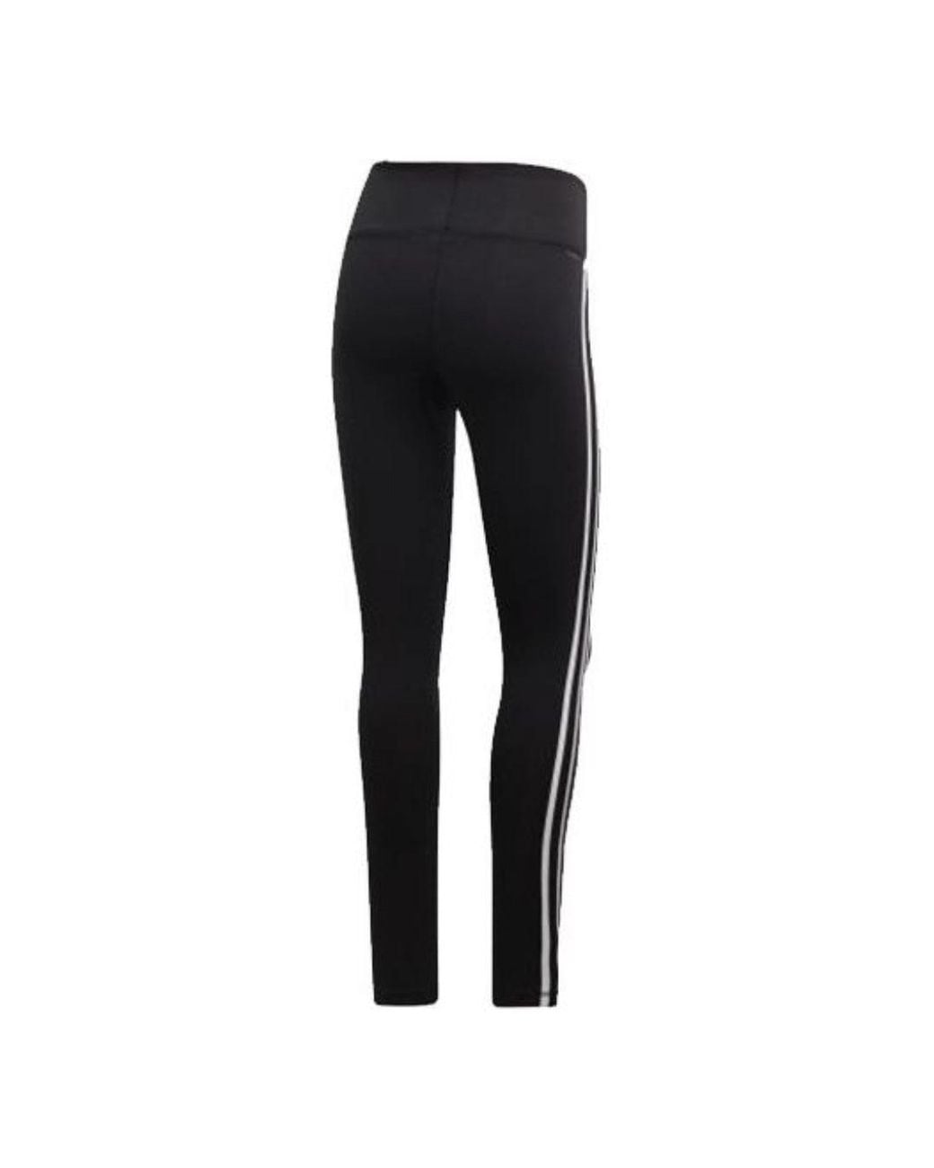 Adidas Black (Wmns) Designed 2 Move 3-Stripes High-Rise Long Tights Asia Sizing