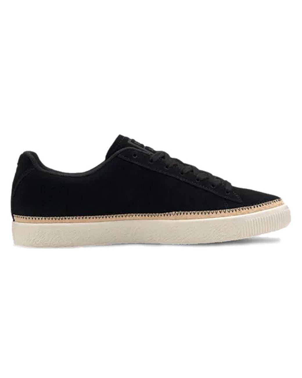 PUMA Black Suede Trim Dlx for men